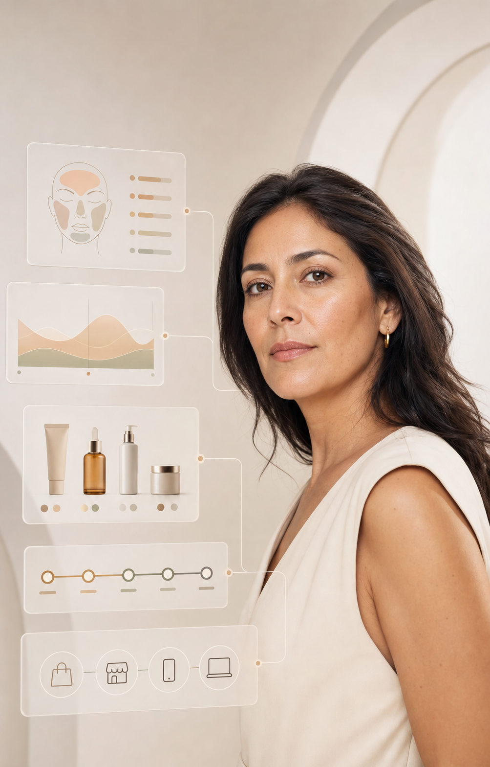 Inteligencia de clientes basada en análisis de piel Dermacheck